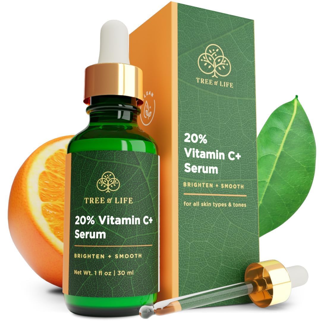 Tree of Life Hyaluronic Acid Serum For Face - Deep Hydration for Dry, Dehydrated, & Sensitive Skin - Dermatologist Tested - Moisturizing Treatment for Smooth Skin, 2 Fl Oz