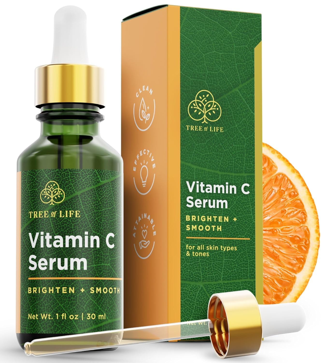 Tree of Life Hyaluronic Acid Serum For Face - Deep Hydration for Dry, Dehydrated, & Sensitive Skin - Dermatologist Tested - Moisturizing Treatment for Smooth Skin, 2 Fl Oz