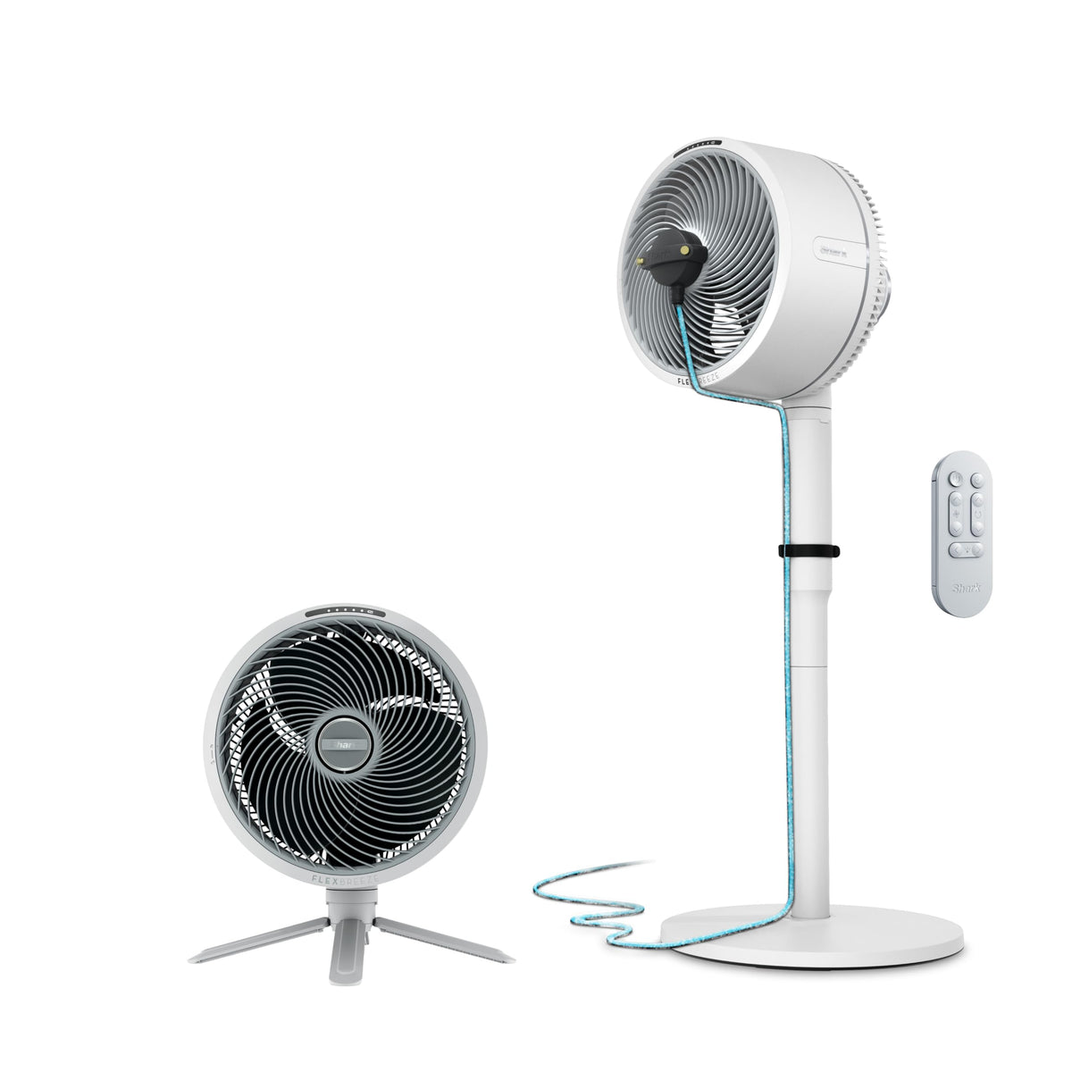 Shark FlexBreeze Pro Mist 2-in-1 Fan with Integrated Mist, Blush, FA300PK2