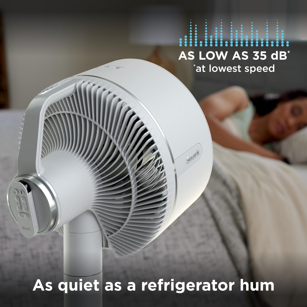 Shark FlexBreeze Pro Mist 2-in-1 Fan with Integrated Mist, Blush, FA300PK2