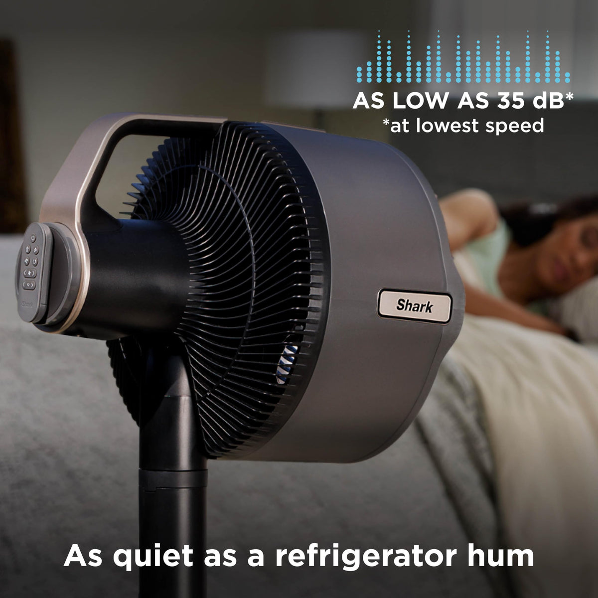 Shark FlexBreeze Pro Mist 2-in-1 Fan with Integrated Mist, Blush, FA300PK2